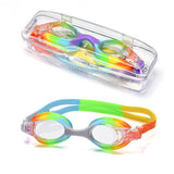 KIDS SWIM GOGGLES HD ANTI FOG SILICONE DESIGN_CWASG1051