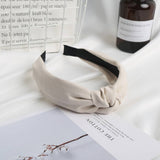 SIMPLE SOLID COLOR WIDE BRIM HEADBAND_CWAHA1675