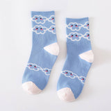 NEW ARRIVAL CLOUD COLLEGE STYLE MIDDLE TUBE SOCKS_CWMS1419