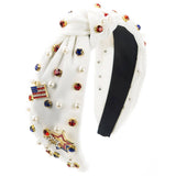 JULY 4TH HOT SELLING KNOTTED WIDE BRIMMED HEADBAND_CWAHA1251
