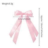 CHILDRENS DOUBLE LAYER RIBBON BOW HAIRPIN_CWAHA2343