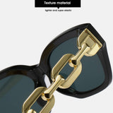 CAT EYE CHAIN FASHION METAL SUNGLASSES WOMEN_CWASG0279