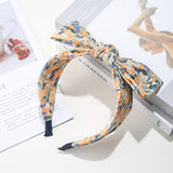 2024 RETRO PRINTED SIMPLE BOW HEADBAND_CWAHA1702