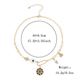 Womens Diamond Relief Small Pendant Necklace