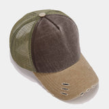 2024 NEW CONTRAST COLOR WASHED BASEBALL CAP_CWAH1571