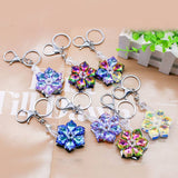 COLORFUL CRYSTAL FLOWER KEYCHAIN_CWMM1566