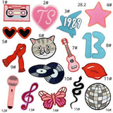 PERSONALIZED GRAFFITI EMBROIDERY CLOTHING PATCH_CWMM4054