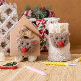 PLUSH MIDDLE TUBE CHRISTMAS SOCKS GIFT BOX_CWMS0768