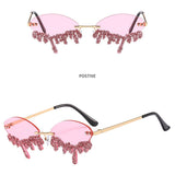 PERSONALIZED FUNNY FASHION TEARDROP SUNGLASSES_CWASG0871