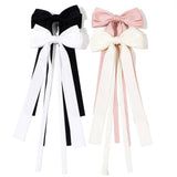 SIMPLE BOW RIBBON HAIRPIN_CWAHA0926