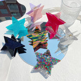 Y2K Star Hair Claw Colorblock Dopamine Style_Cwaha0568