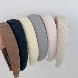PLEATED TEMPERAMENT ALL MATCH HEADBAND_CWAHA2380