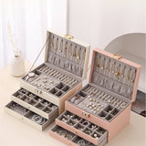 MULTIFUNCTIONAL MULTI LAYER DRAWER JEWELRY BOX_CWAJE1533