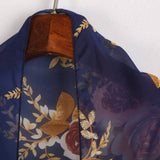 FLORAL PRINT FRONT OPEN KIMONO FOR SLEEVELESS_CWASC0786