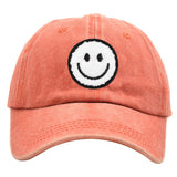 SMILEY FACE PARENT CHILD BASEBALL CAP SUN HATCWAH1241