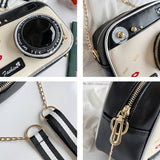 CAMERA SHAPED SHOULDER BAG_CWAB1001