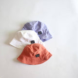 SOLID COLOR SMILEY FACE CHILDRENS BUCKET HAT_CWAH2872