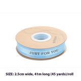 2 5CM FLOWER PACKAGING RIBBON BOW RIBBON_CWMM5784