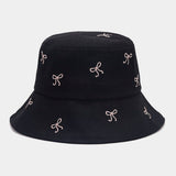 2024 NEW SIMPLE TRAVEL BOW BUCKET HAT_CWAH1569