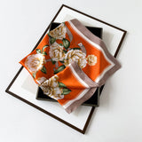 ELEGANT POLKA DOT SATIN SILK SCARF_CWASC0816