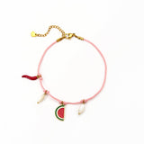 CREATIVE COTTON ROPE BRACELET WITH SHELL EYE_CWAJE4596