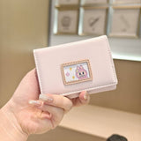Cute Cartoon Mini 3-Fold Wallet For Students_Cwab06270