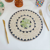 CREATIVE COLORFUL SHELL ROUND PAD INSULATION PAD_CWMM4486