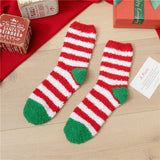 CHRISTMAS SOFT PLUSH SOCKS_CWMS0624