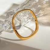 MINIMALIST IRREGULAR SQUARE CLASP CUFF BRACELET_CWAJE4633