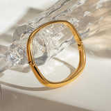 MINIMALIST IRREGULAR SQUARE CLASP CUFF BRACELET_CWAJE4633