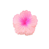 GRADIENT FLOWER HAIR CLAW ELEGANT SUMMER STYLE_CWMM4996