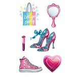 PINK GUITAR GIRL TATTOOS WATERPROOF KIDS PARTY_CWMM8382