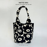 NEW NICHE DESIGN PATTERN KNITTED SHOULDER HANDBAG_CWAB2377