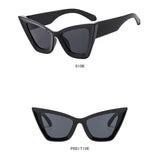 Uv Protection Large Frame Cat Eye Sunglasses_Cwasg0314