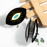 EVIL EYE ACRYLIC HAIR CLAW BLACK SHARK CLIP_CWAHA0308