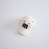 KIDS BIG M LETTER BASEBALL CAP TRENDY SUN HAT CWAH2899