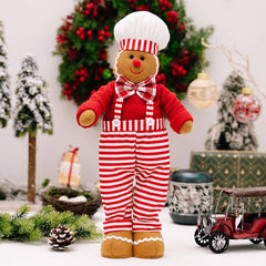 Cwmm10318_Stretch Gingerbread Doll With Chef Hat Decor