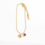 12 ZODIAC SIGNS ZIRCON HOROSCOPE RUNE BRACELET_CWAJE1611