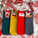 CHRISTMAS SOCKS ELK OLD MAN SOCKS_CWMS0625