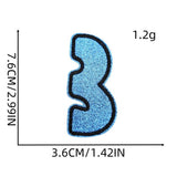 CREATIVE BADGE LETTER EMBROIDERY CLOTH PATCH_CWMM4070