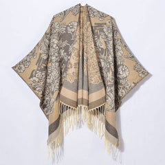 2024 NEW TASSEL CARDIGAN WITH SHAWL_CWASC0955