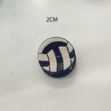 BASKETBALL SOCCER FOOTBALL TENNIS SPORTS HAIR CLAW CLIPS