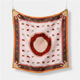 Women Outerwear Thin Square Scarf_Cwasc0661