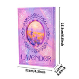 PURPLE LAVENDER FLOWER PORTABLE NOTEBOOK_CWMM1859