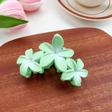 CANDY COLOR TRIPLE FLOWER HAIR CLAW CLIP_CWAHA1583