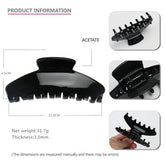 LEOPARD PRINT HAIR CLIP SHARK CLIP HAIRPIN_CWAHA4252