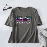 Trendy Plus Size T-Shirt For Women, Loose Fit