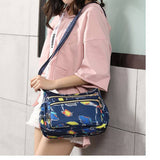 Multilayer Printed Backpack Shoulder Crossbody Bag_Cwasc1764