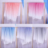 OMBRE TASSEL WOVEN BEACH TOWEL FOR TRAVEL COUPLES_CWMM7671