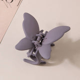 MATTE BUTTERFLY HAIR CLAW CLIP STRONG STYLISH_CWAHA0087